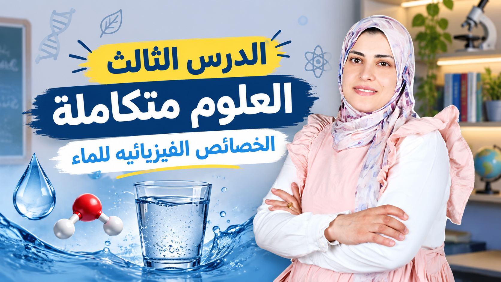 الخصائص الفيزيائية للماء الجزء الاول
