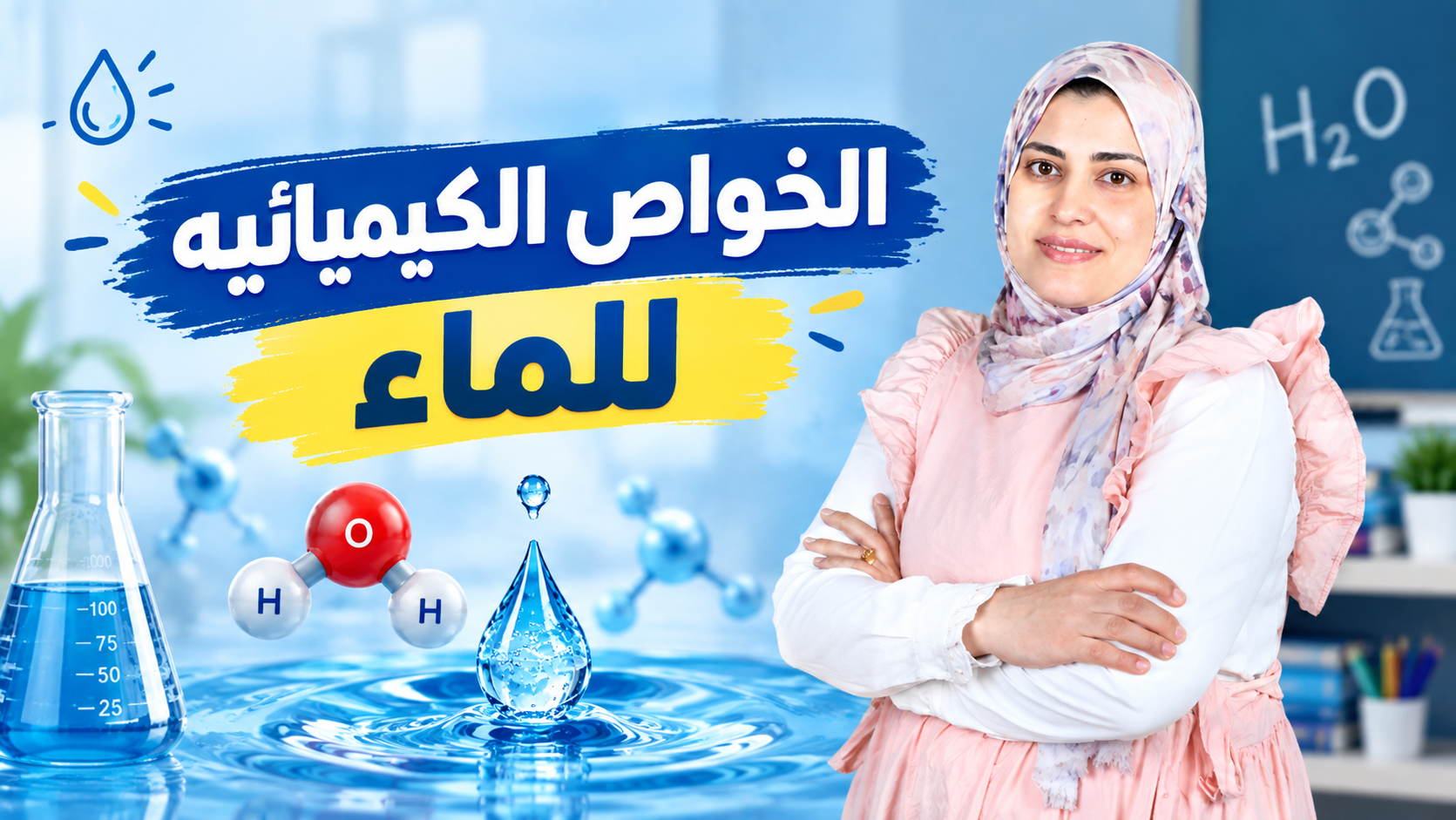 الخواص الكيميائية للماء الجزء الأول