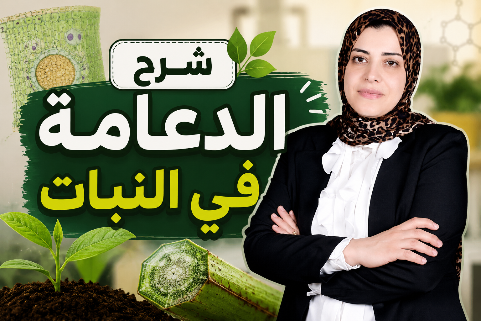 الدعامة في النبات